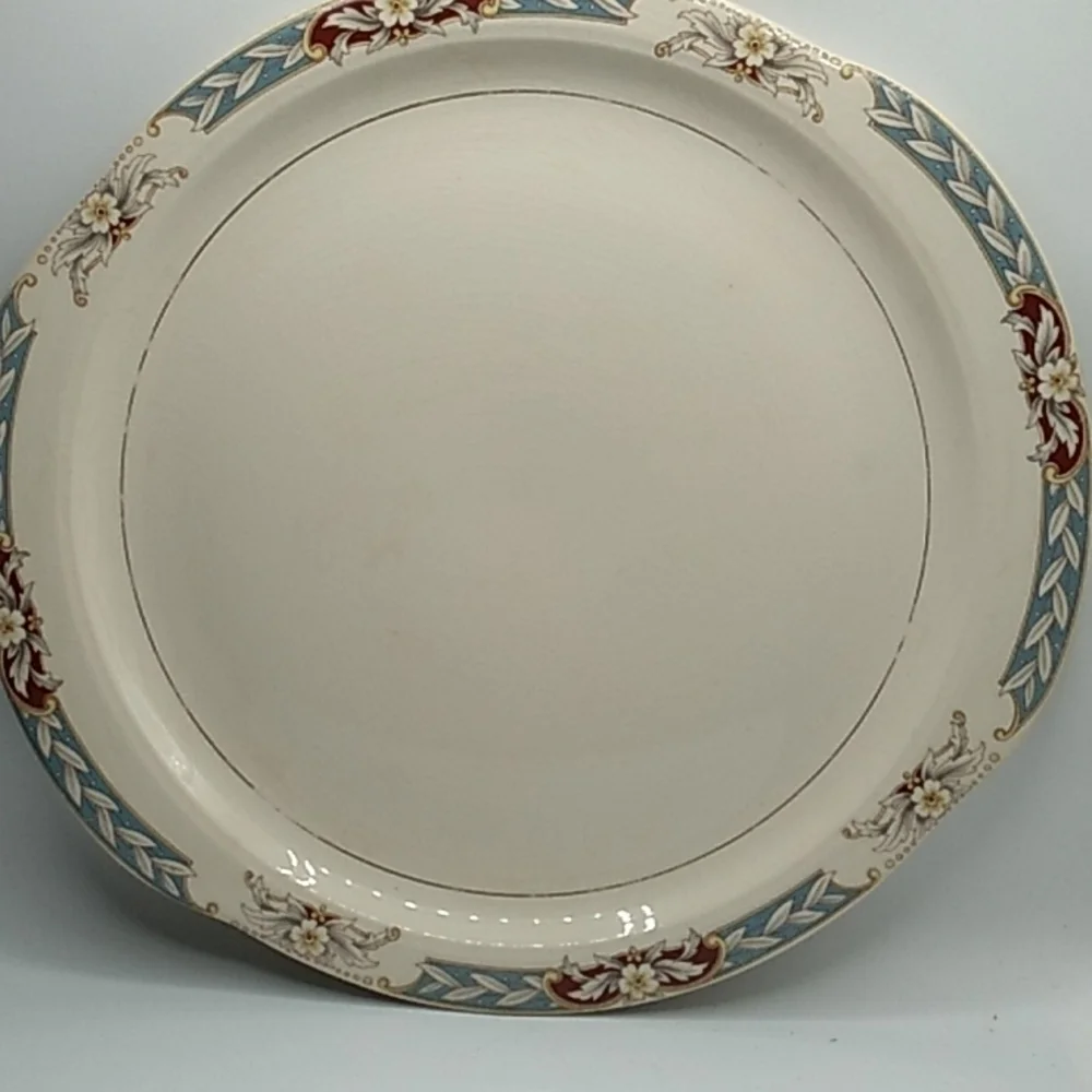 Vintage Camwood Ivory National Brotherhood of Operative Potteries USA 22k gold